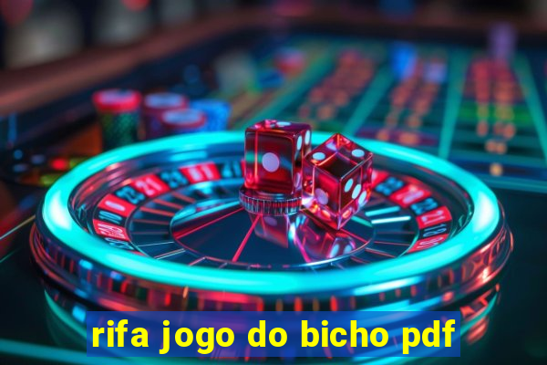 rifa jogo do bicho pdf